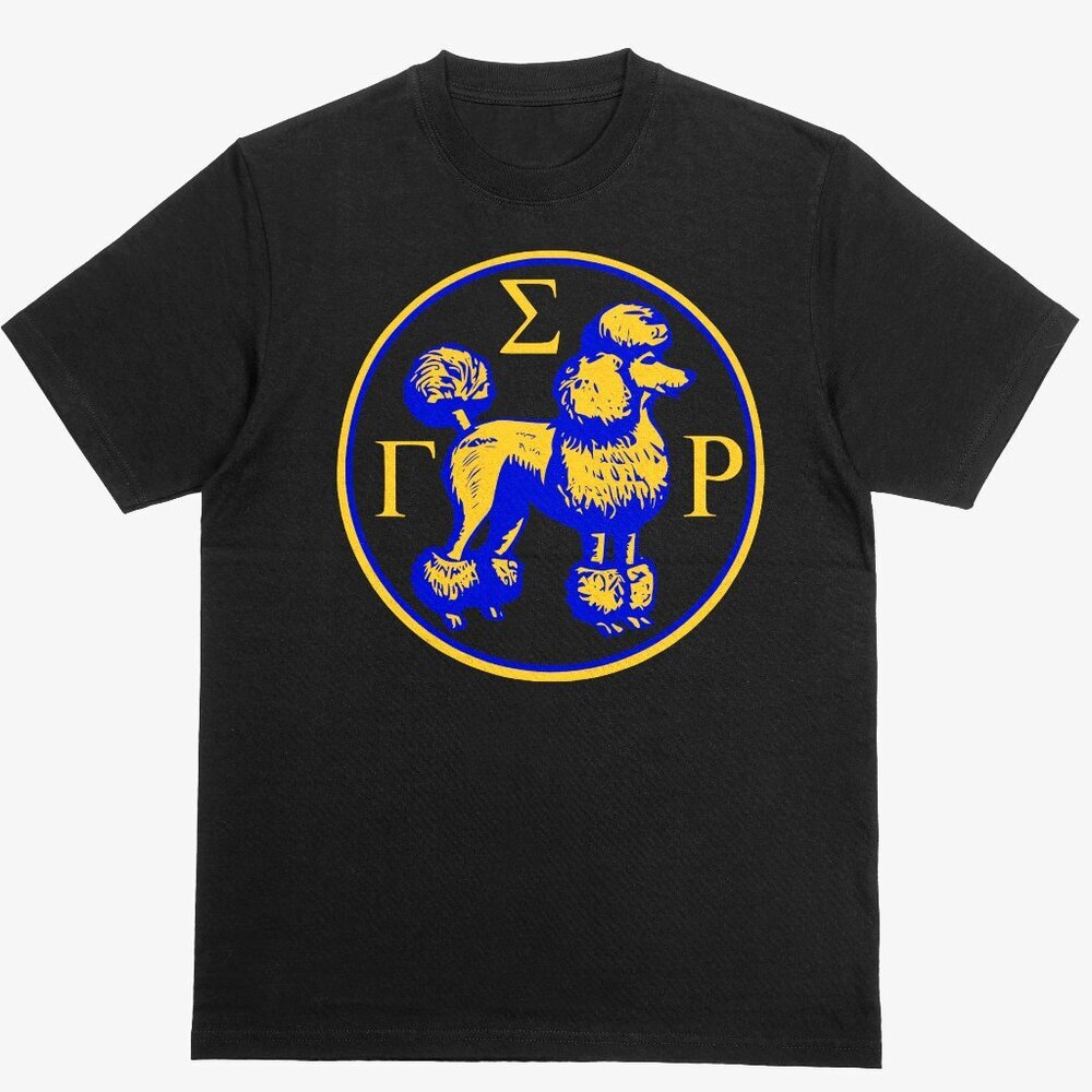 Sigma Gamma Rho Women's T-shirt Black 100% Cotton